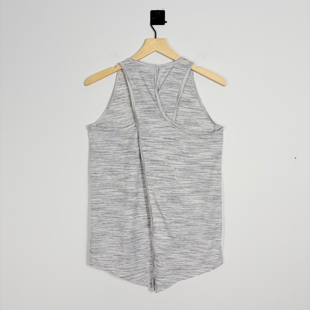 Athleta Essence Tank Top Womens Small Spacedye Tie Back Sleeveless Yoga Workout - Picture 5 of 9